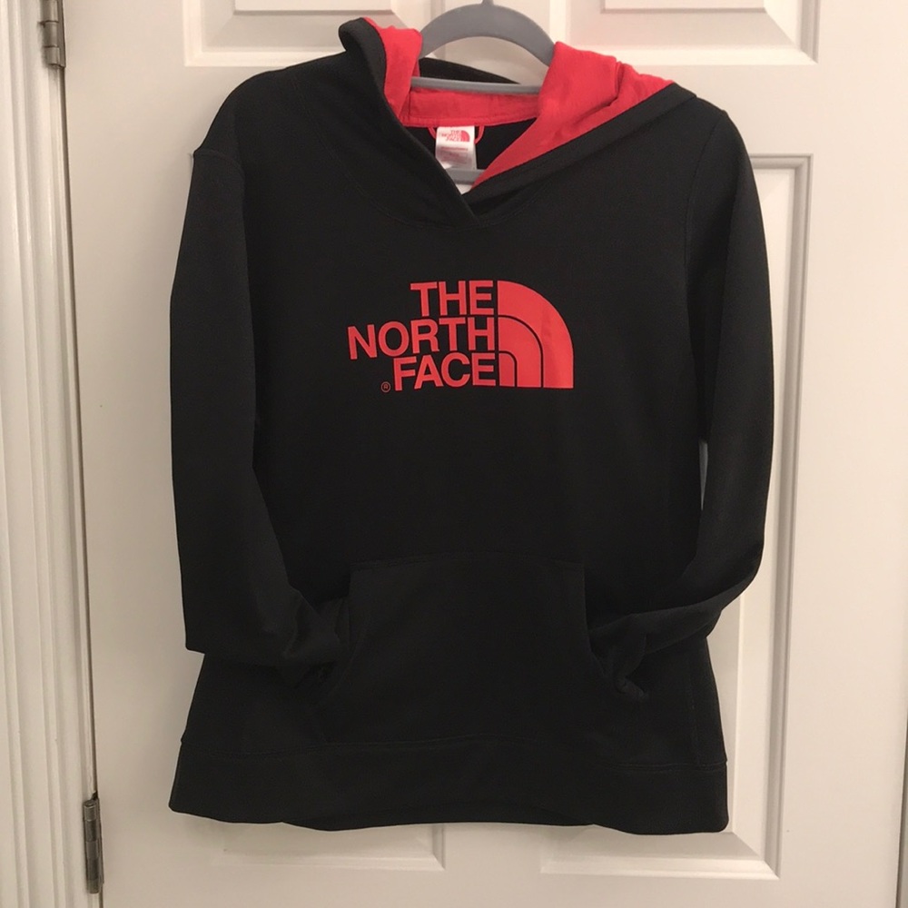 North Face hooded sweatshirt